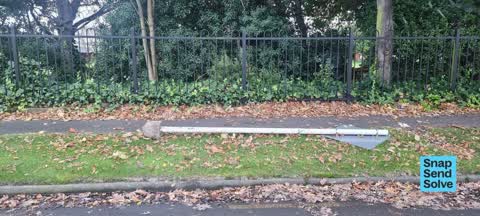 Damaged Street Sign, a report photo