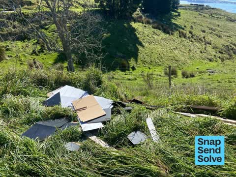 Dumped Rubbish, a report photo