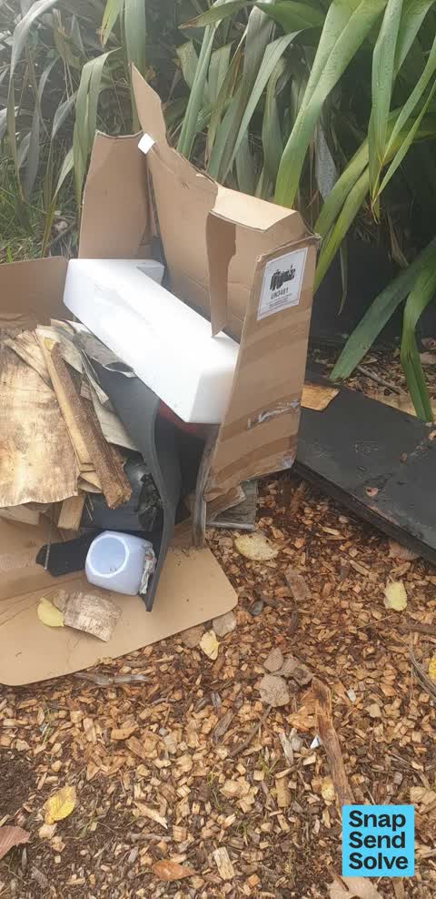 Dumped Rubbish, a report photo