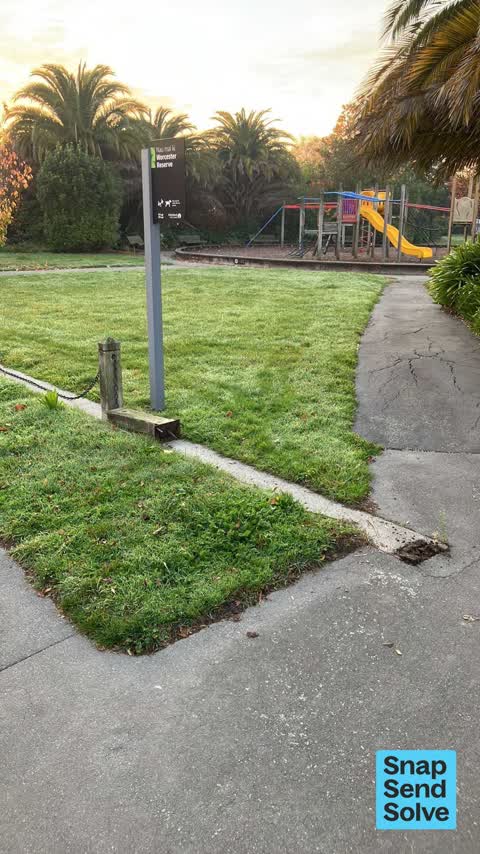 Park - General Request — a report photo
