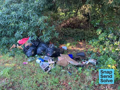 Dumped Rubbish, a report photo