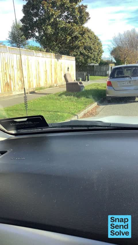Dumped Rubbish, a report photo