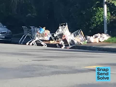 Dumped Rubbish, a report photo