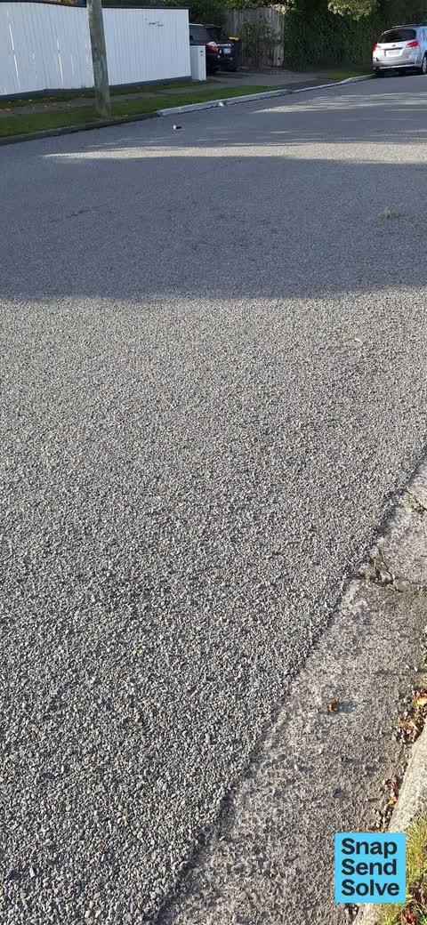 Street Cleaning, a report photo