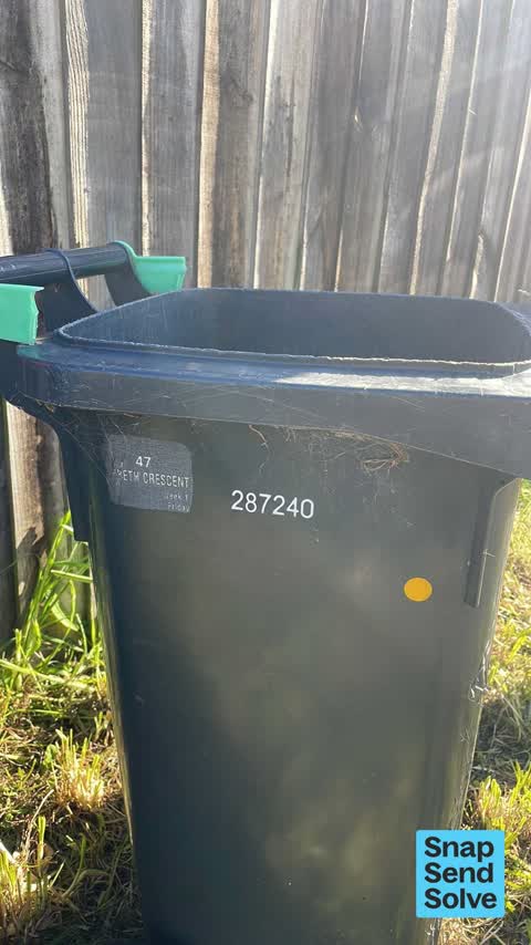 Rubbish and Bins - General, a report photo