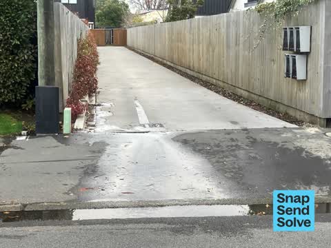 Water Leak, a report photo