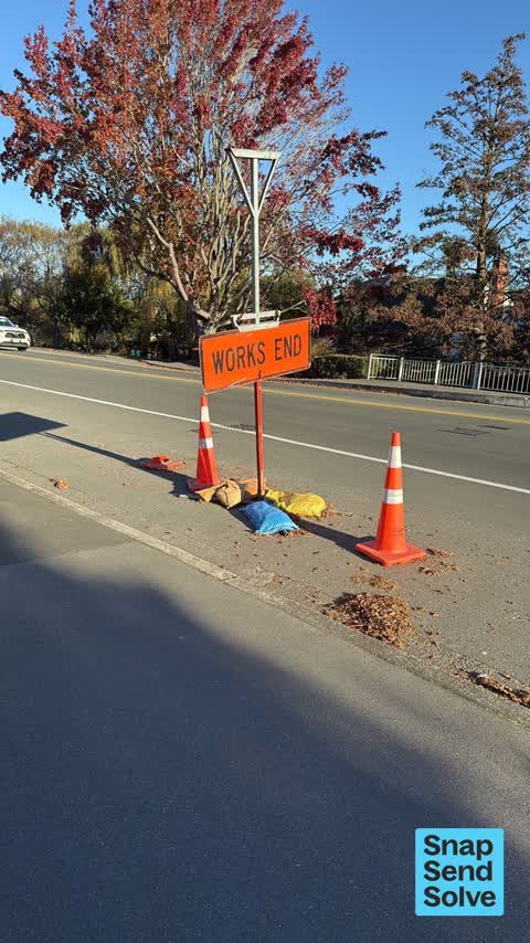 Road Signage, a report photo