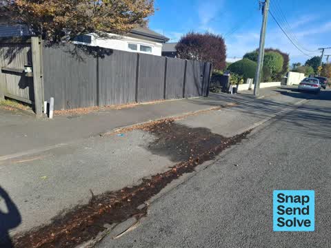Water Leak, a report photo