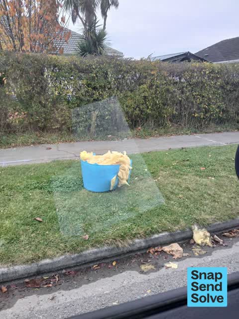 Dumped Rubbish, a report photo