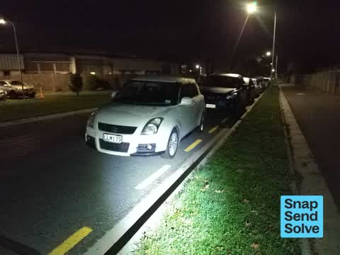 Hazard — vehicle — a report photo