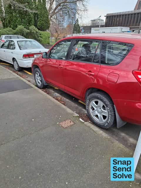 Hazard — vehicle — a report photo
