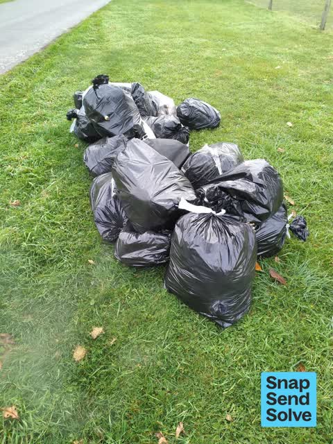 Dumped Rubbish — a report photo