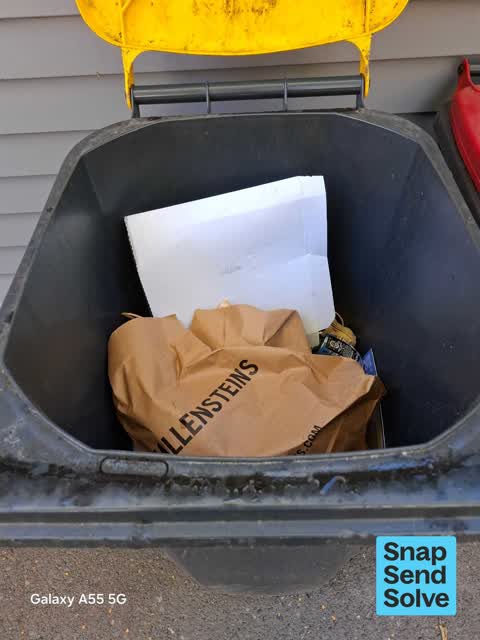Rubbish and Bins - General — a report photo
