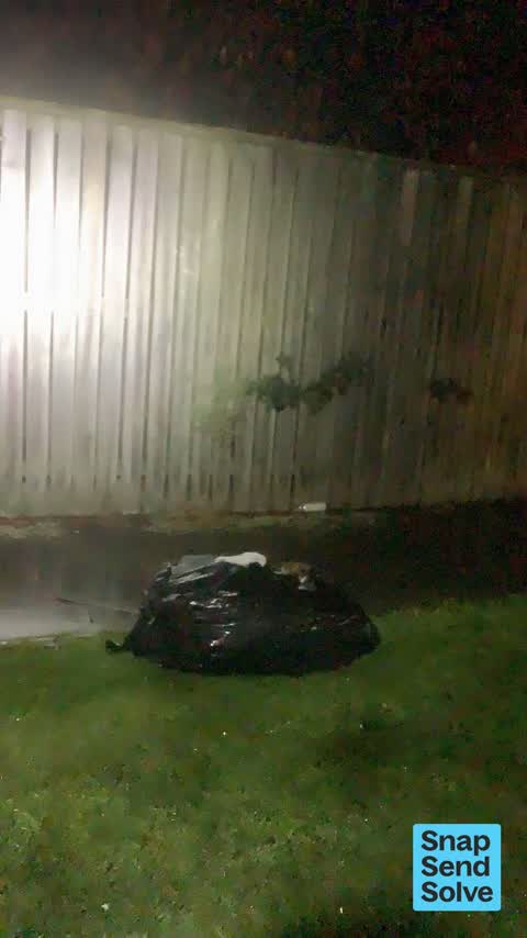 Dumped Rubbish, a report photo