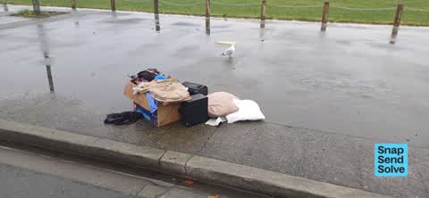 Dumped Rubbish, a report photo