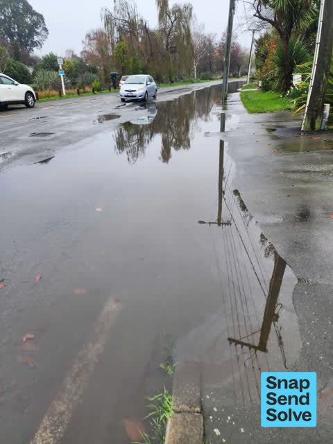 Flooding, a report photo