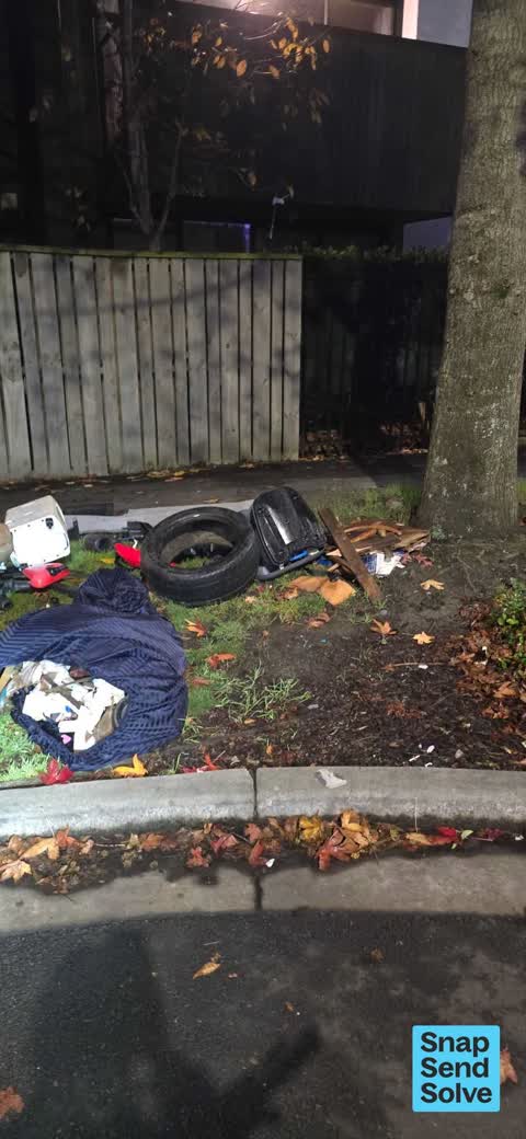 Dumped Rubbish — a report photo