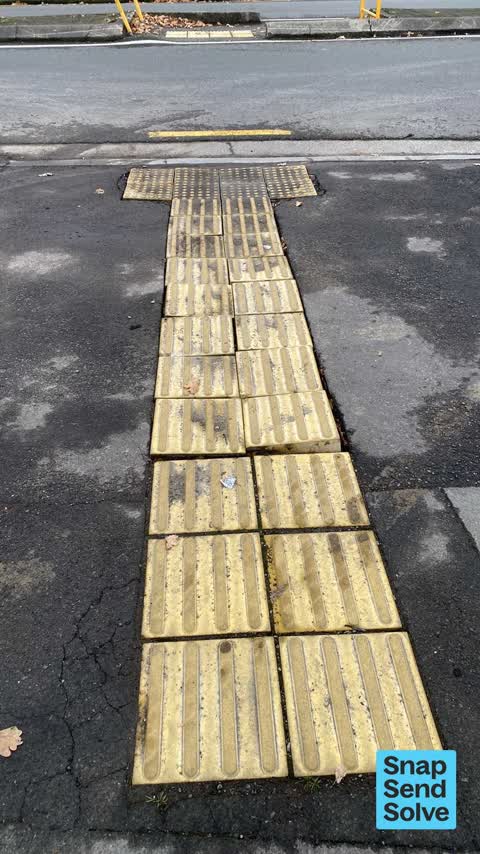 Pavement - Damaged — a report photo
