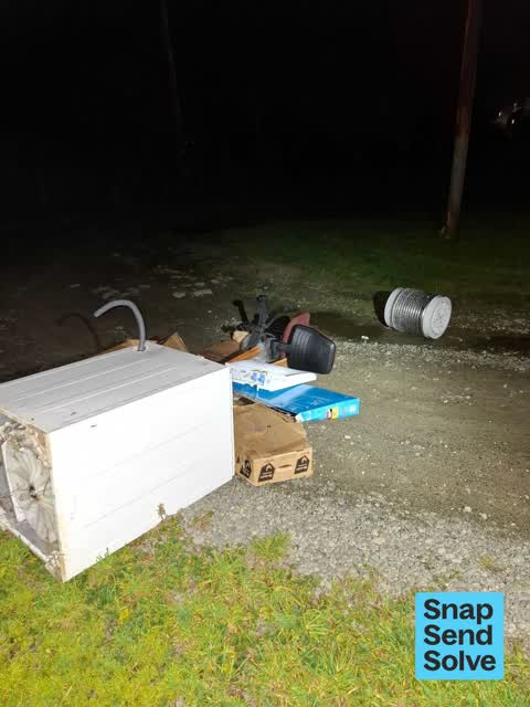 Dumped Rubbish, a report photo