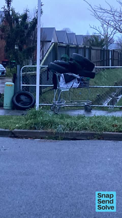 Dumped Rubbish — a report photo