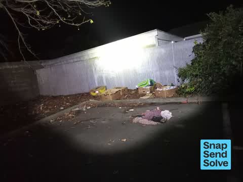 Dumped Rubbish, a report photo