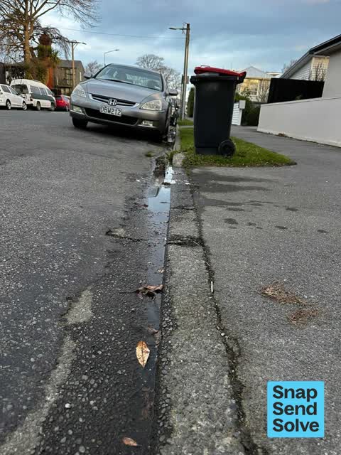 Water Leak, a report photo