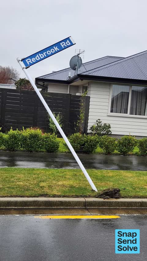 Road Signage — a report photo