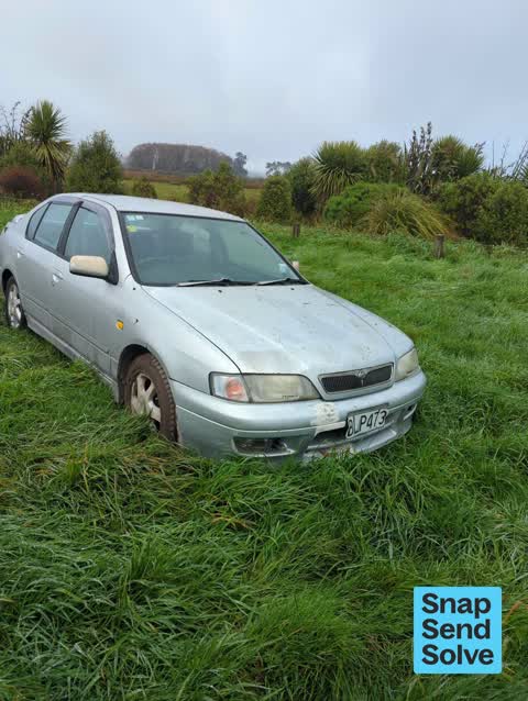 Abandoned Vehicle, a report photo