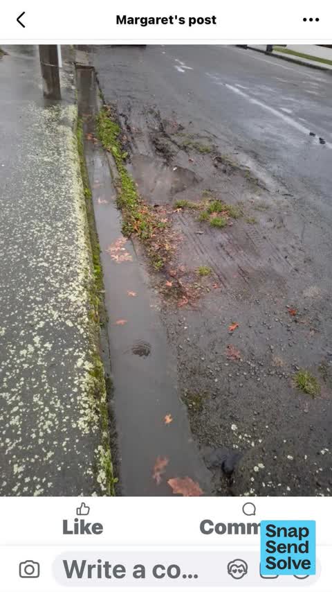 Pavement - Damaged, a report photo