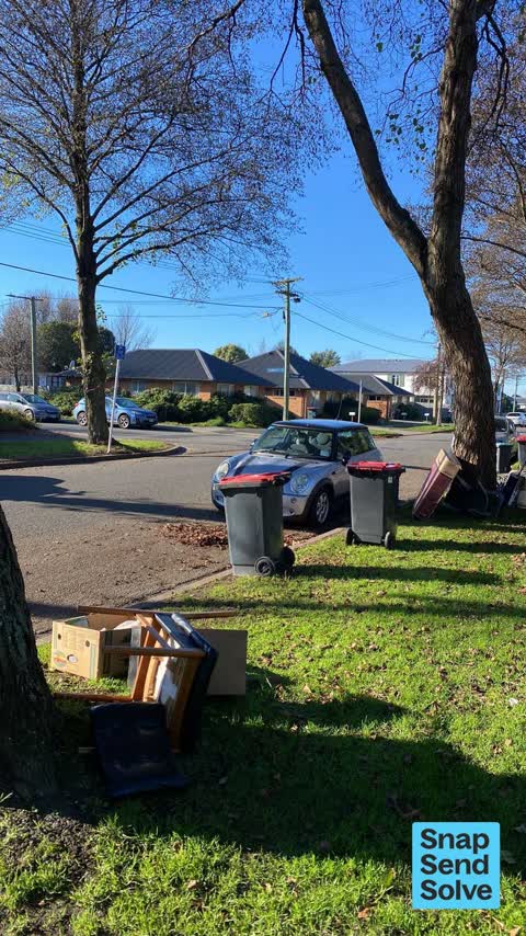 Dumped Rubbish — a report photo