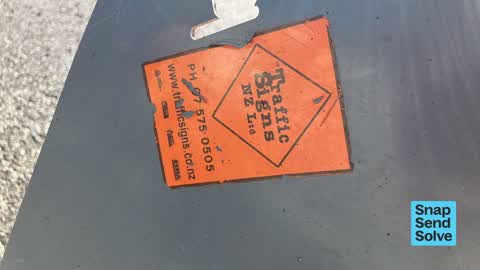 Road Signage, a report photo
