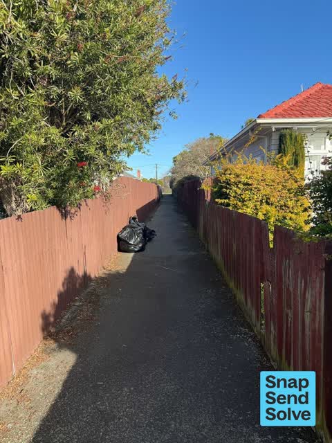 Dumped Rubbish, a report photo