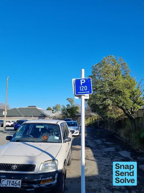 Poles and Signage - General, a report photo