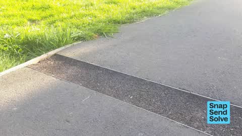 Pavement - Damaged — a report photo