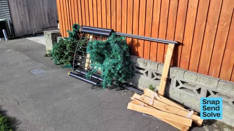Dumped Rubbish, a report photo