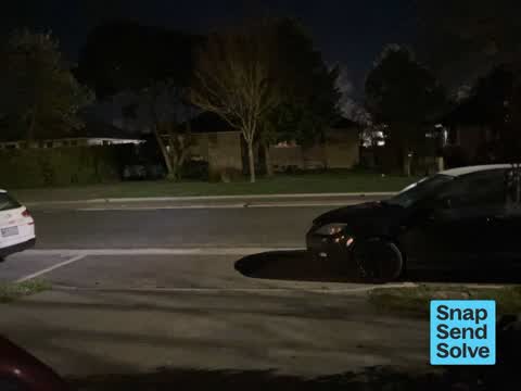 Hazard, vehicle, a report photo
