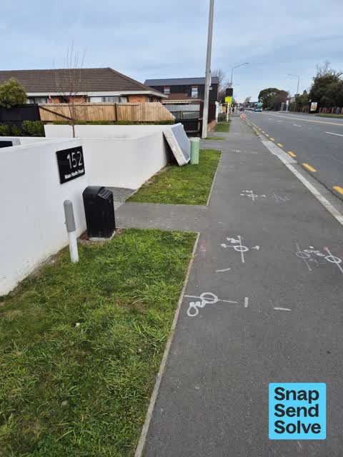 Dumped Rubbish, a report photo