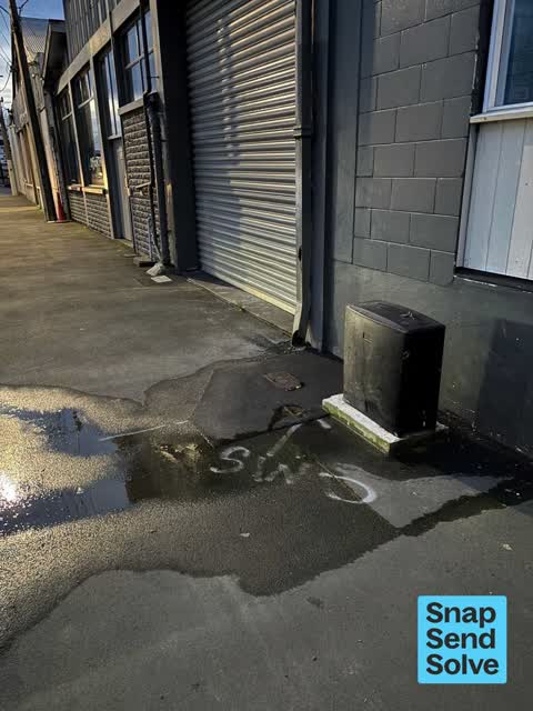 Water Leak — a report photo