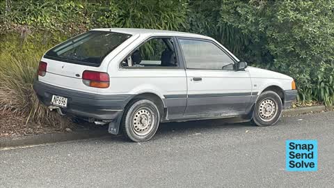 Abandoned Vehicle, a report photo
