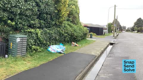 Dumped Rubbish, a report photo