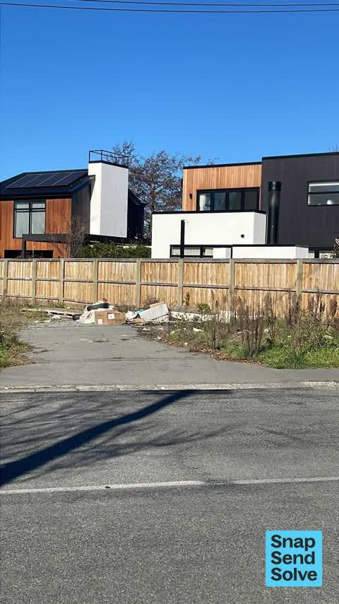 Dumped Rubbish, a report photo