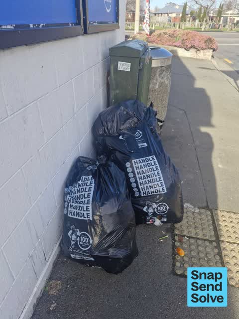 Dumped Rubbish, a report photo