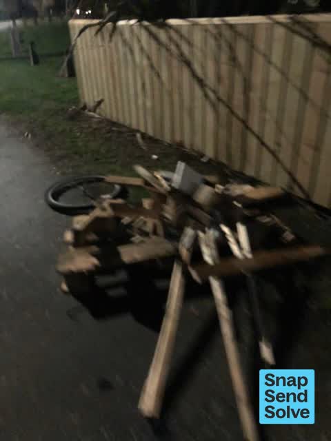 Dumped Rubbish — a report photo