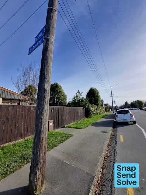 Poles and Signage - General — a report photo