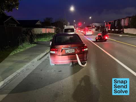 Abandoned Vehicle, a report photo