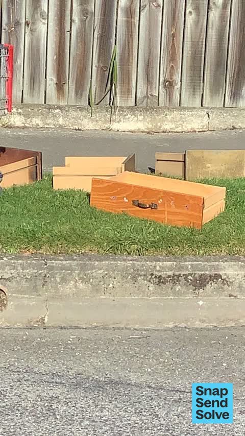 Dumped Rubbish — a report photo