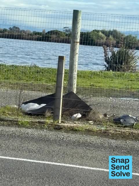 Dumped Rubbish, a report photo