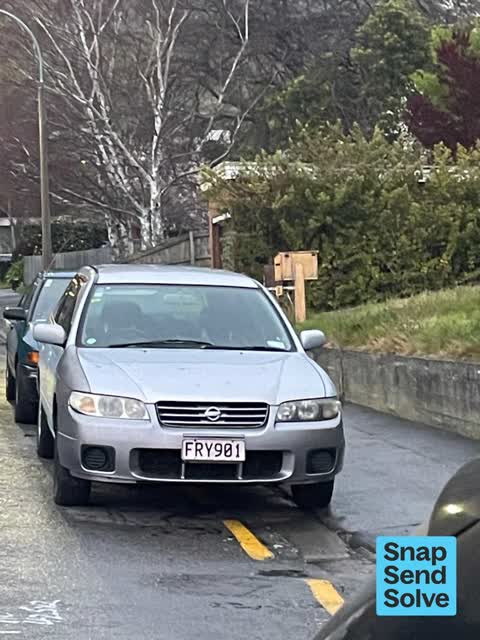 Hazard, vehicle, a report photo