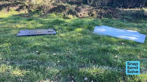 Dumped Rubbish, a report photo