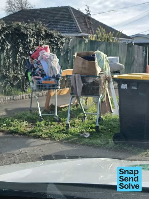 Dumped Rubbish — a report photo